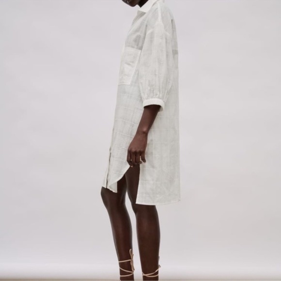 NWT • ZARA • STRIPED OVERSIZED BLOUSE • M - Picture 6 of 16